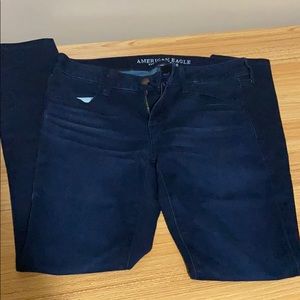 American Eagle Outfitters super low jeggings